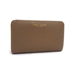 MARC JACOBS leather bifold wallet with bill compartment and coin purse-F142